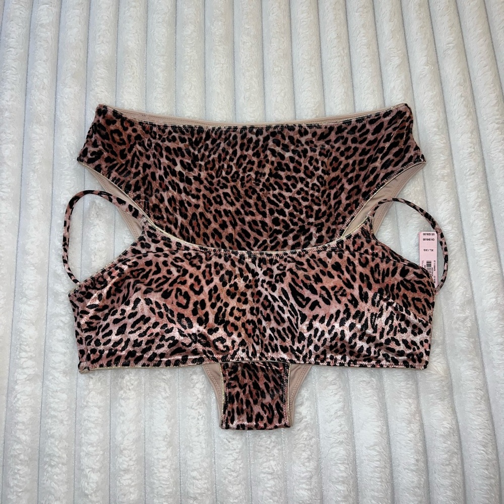 Victoria's Secret Leopard Bikini Set